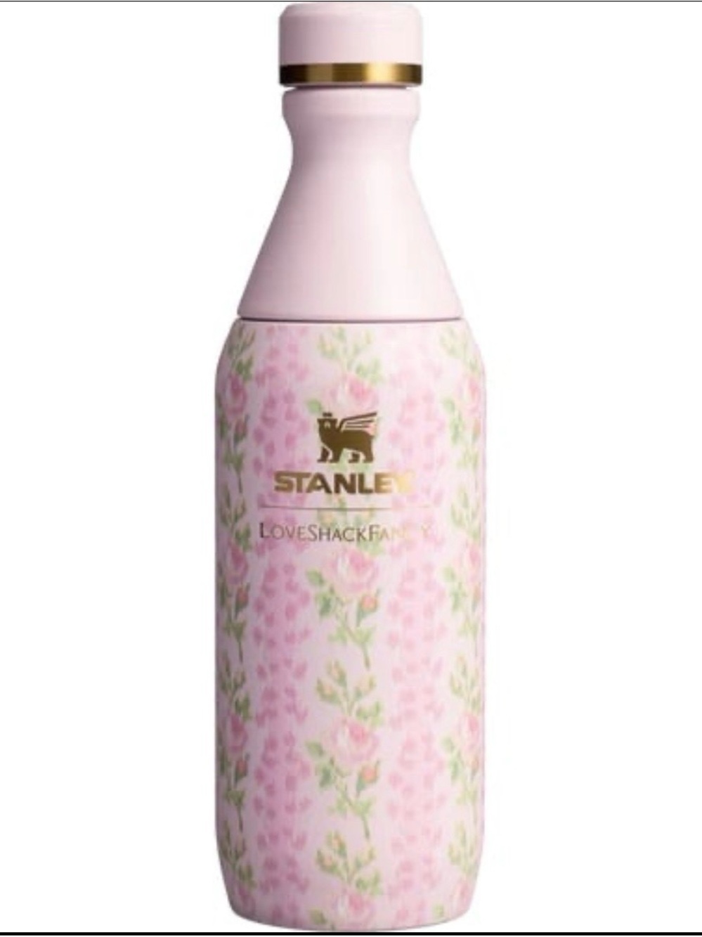 Love Shack Fancy Stanley Slim Blooming Heirloom with Gold Accent